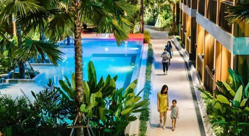 Riverton Hotel Samut Songkhram Exteriör bild